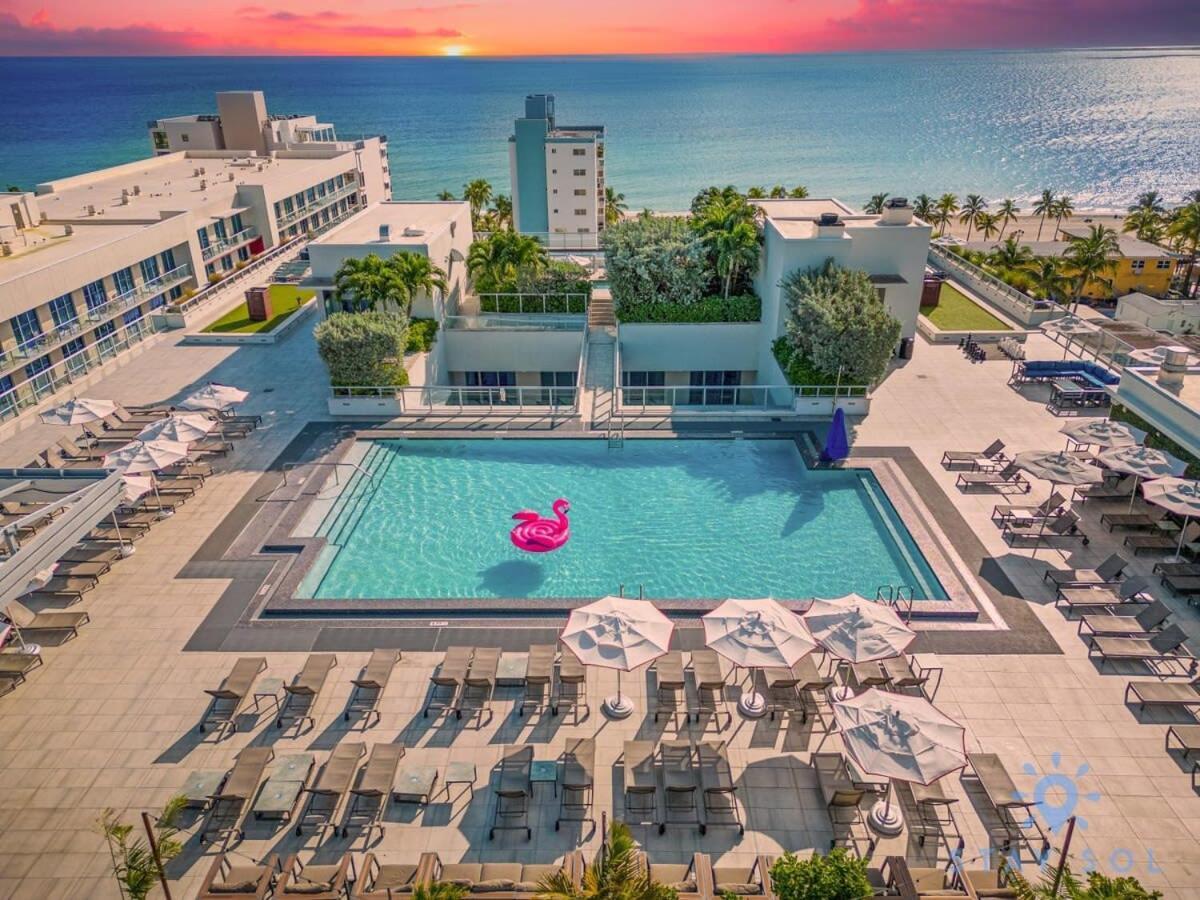 Near Beach - Rooftop Pool - Hot Tub - Broad-Walk Hollywood Exterior photo
